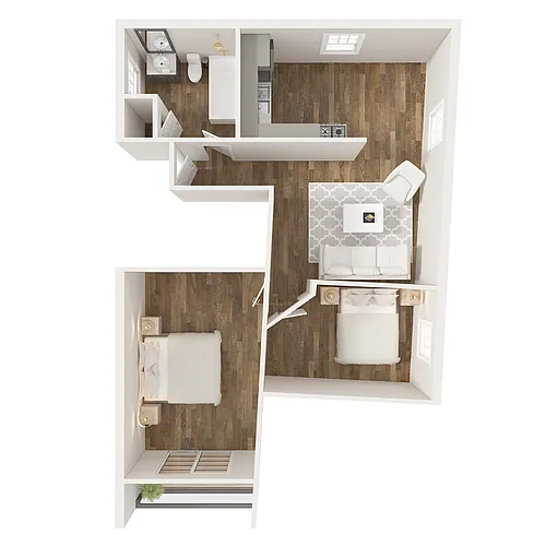 Floor plan 2 Bedroom