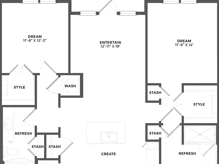 B2 Floor Plan B2 Floor Plan
