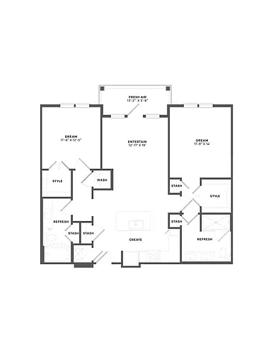 Floor plan B2