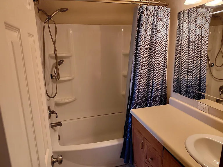 Upstairs bath.