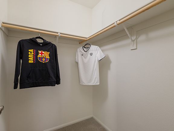 Bedroom 2 walk-in closet