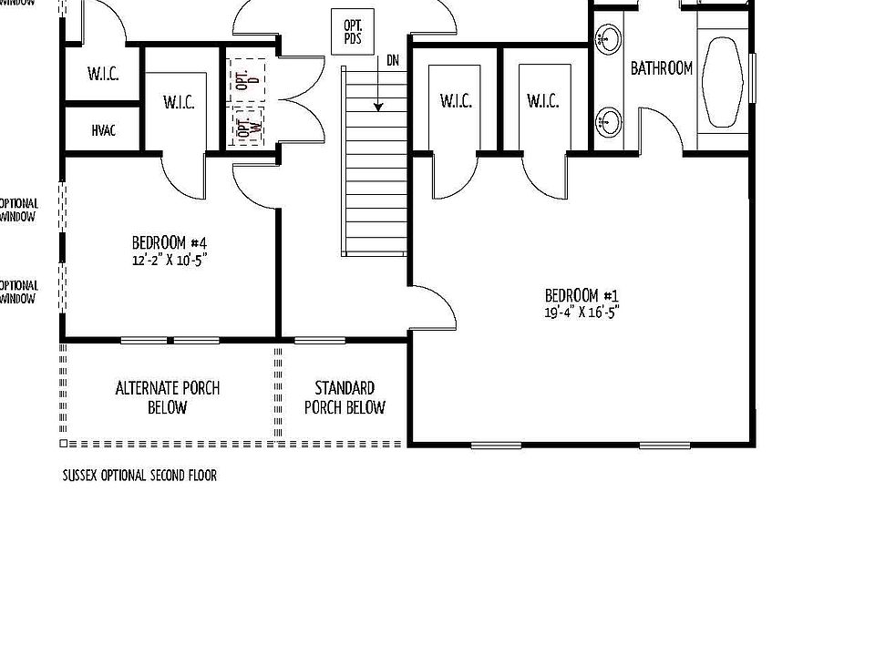 Sussex Elevation KEB Plan, WB and A Rd, Severn, MD 21144 Zillow