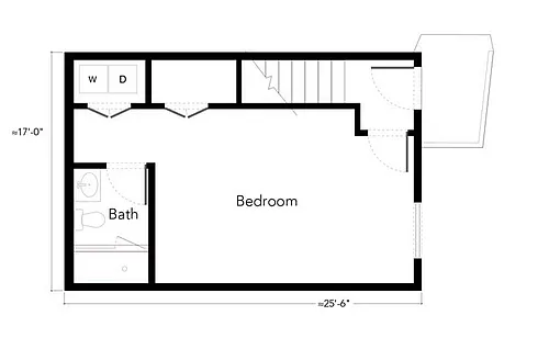 Floor plan Sanctuary A