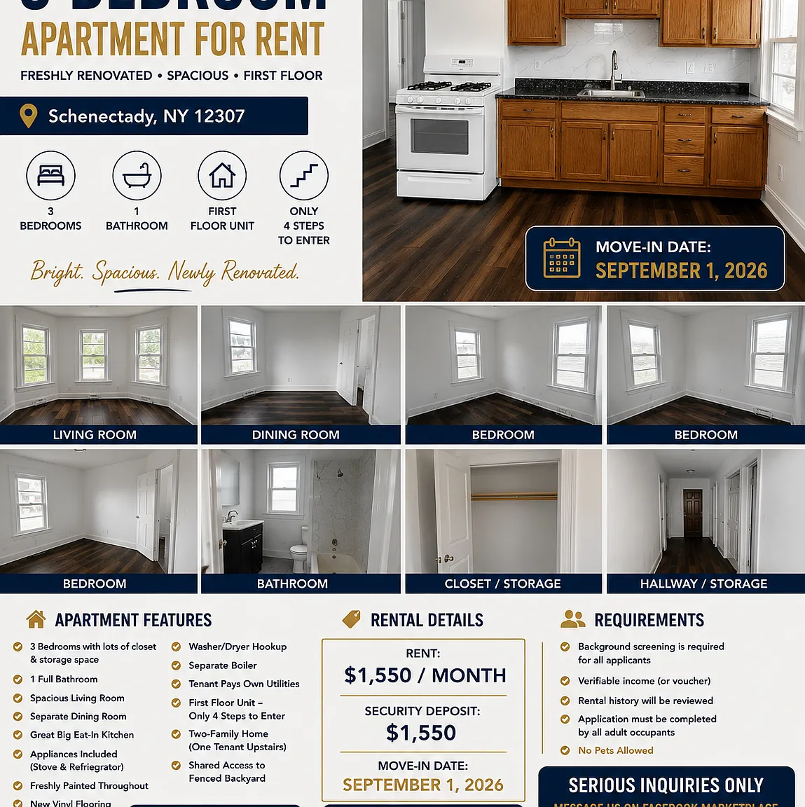 3 bed, $1,550 — Photo 1