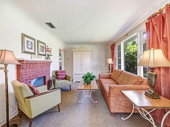 Living Room with Fireplace