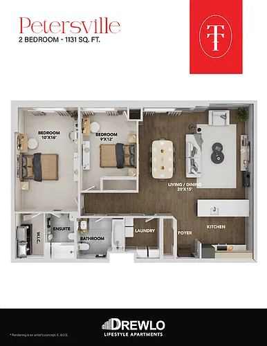 Floor plan 417