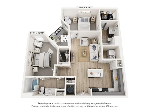 Floor plan B3