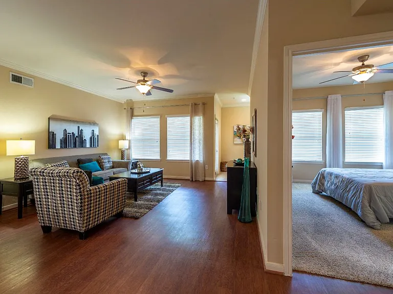 Oak Park Trails Model Living Room