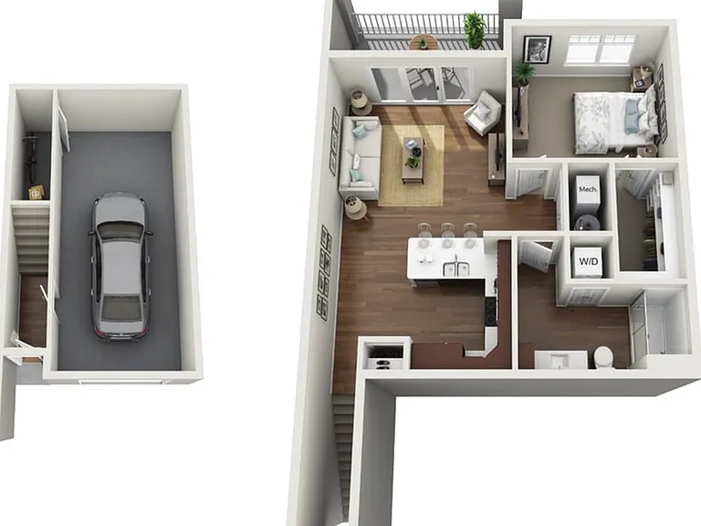 Floor Plan 1B | Drexel Ridge Apartments | Apartments in Oak Creek, WI Floor Plan 1B | Drexel Ridge Apartments | Apartments in Oak Creek, WI
