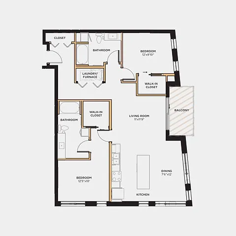 Floor plan B8