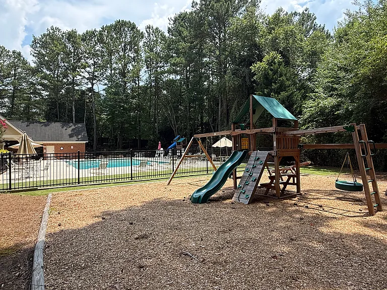 A shared neighborhood play area