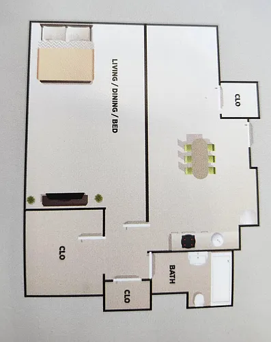 Floor plan Studio