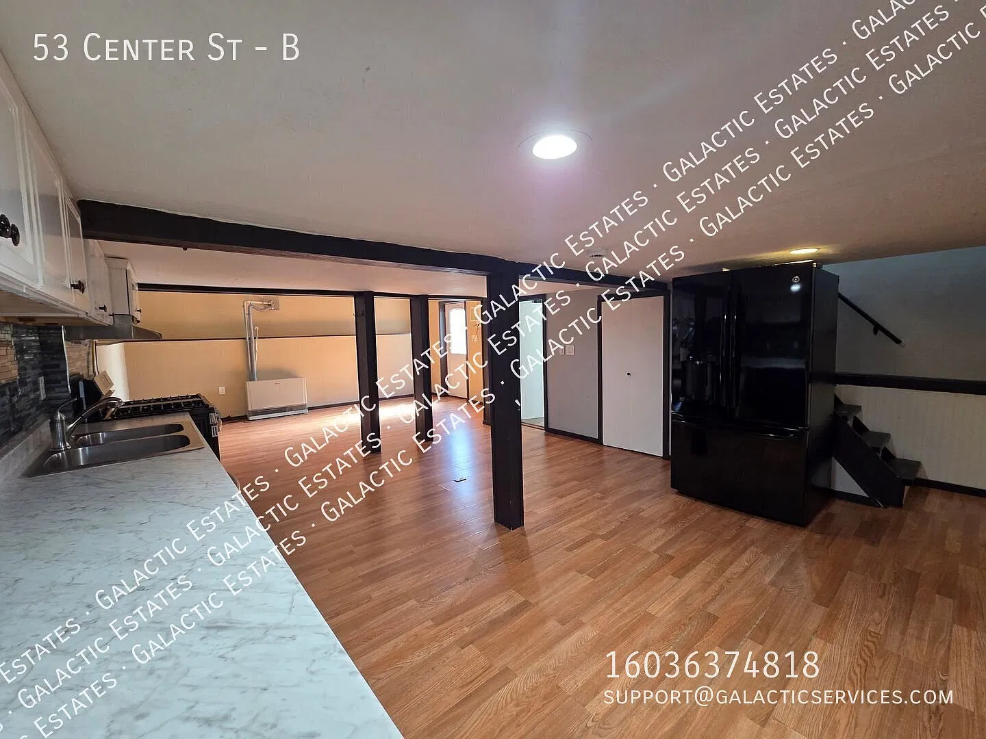 Bright 1BR + Loft with Vaulted Ceilings, Deck & Yard in Goffstown — Photo 3