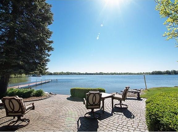 Patio view of Lake Voorhies