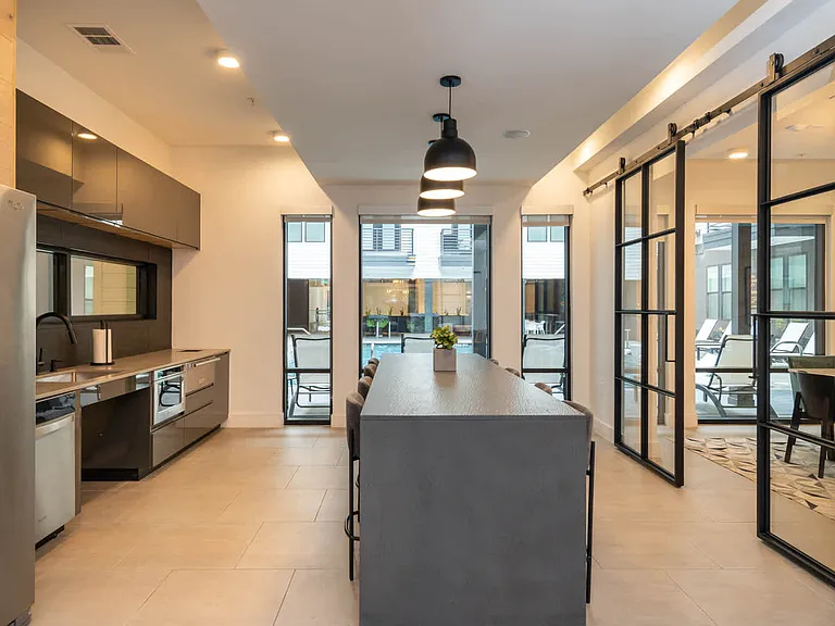 Resident Lounge Kitchen