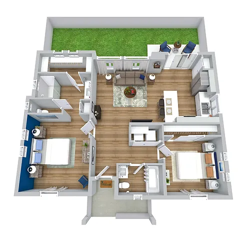 Floor plan B1
