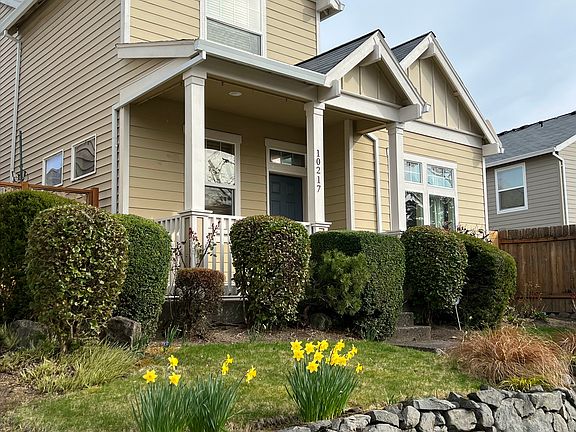 Street side view of the house