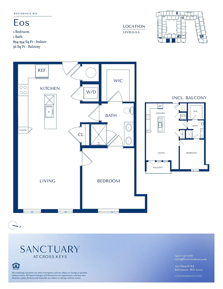 Floor plan Eos