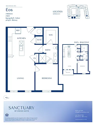 Floor plan Eos