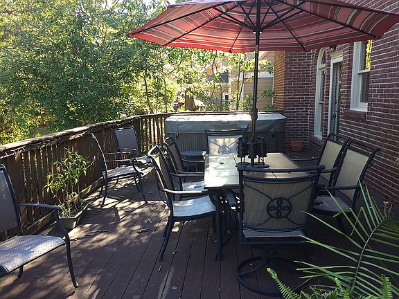 Porch & Hot Tub