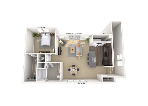 Floor plan Hydrus