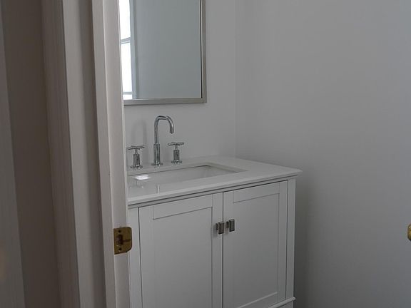 Main floor fully updated half bath