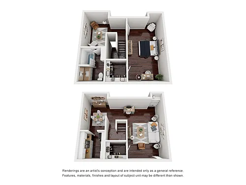 Floor plan One Bedroom 3