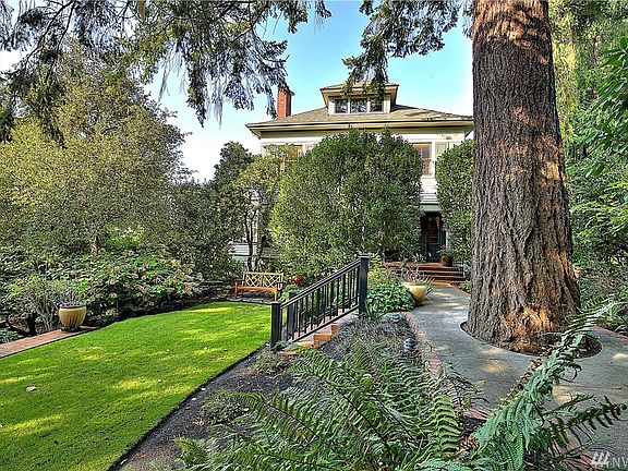 Enjoy beautiful, mature landscaping.