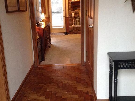 View as you enter front door (family room straight ahead, formal living room to right and dining room to left)