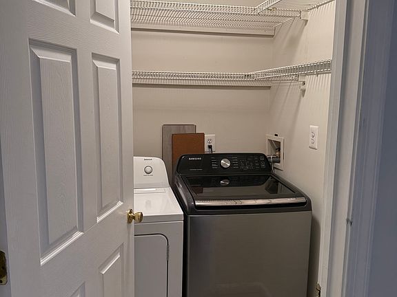 Laundry area