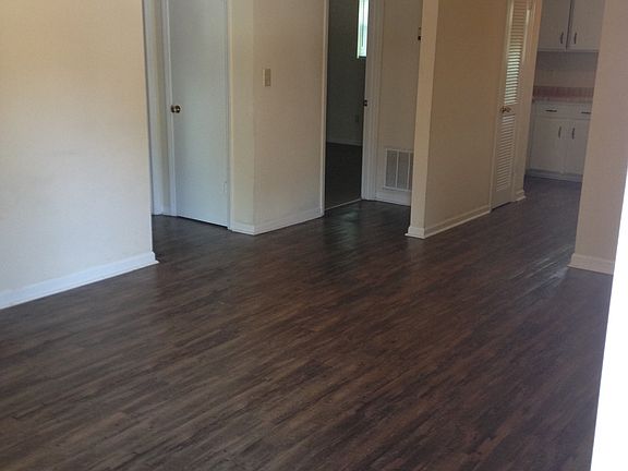 Living room and kitchen