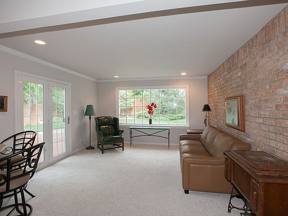 Unique brick wall in home