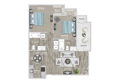 Floor plan B2