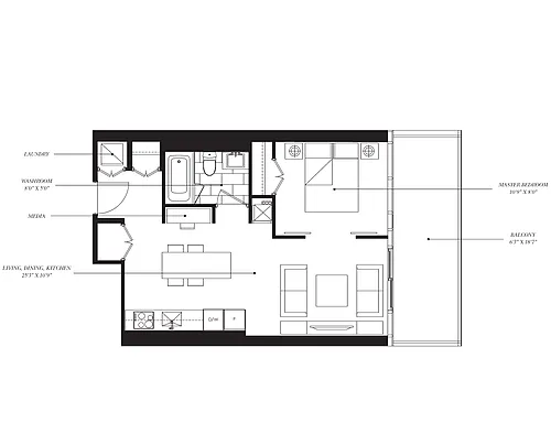 Floor plan 1108