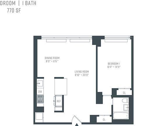 2nd image of 160 W 97th St APT 13B