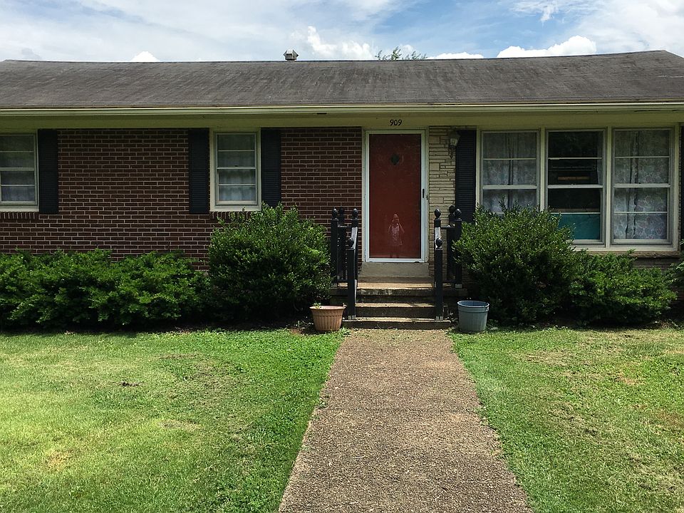 front walk and front of home