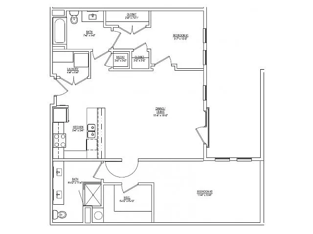 Floor plan Bethel