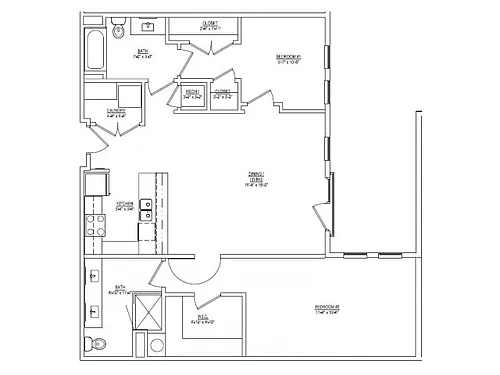 Floor plan Bethel