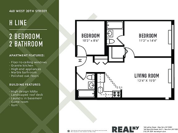 2nd image of 460 W 20th St #7HH