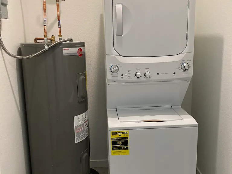 Washer and Dryer included