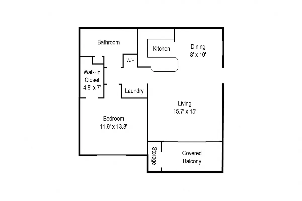 Floor plan Waterside