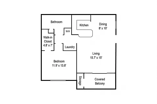 Floor plan Waterside