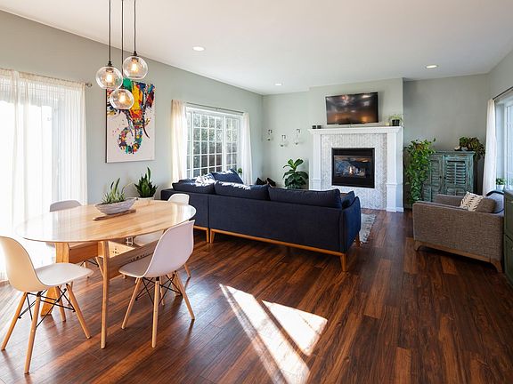 Open living area downstairs