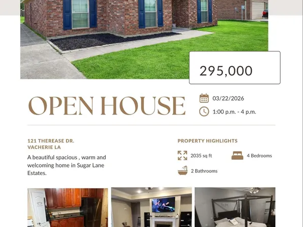 121 Therease St, Vacherie, LA 70090