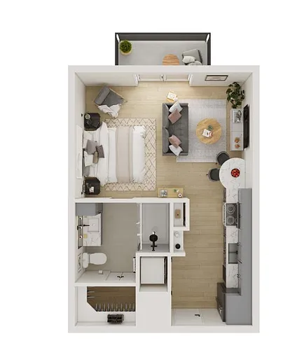 Floor plan S1-Affordable