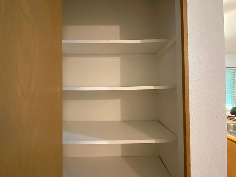 Storage closet.