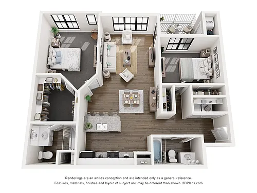 Floor plan The Wright