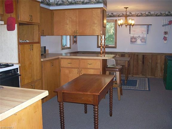 Kitchen with dining area