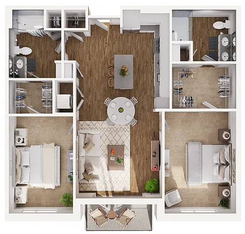 Floor plan Lavender