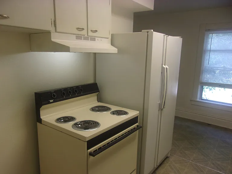 View of Kitchen appliances